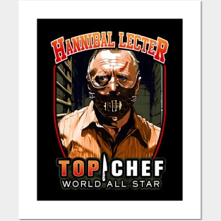 Hannibal Lecter Top Chef World All Star Posters and Art